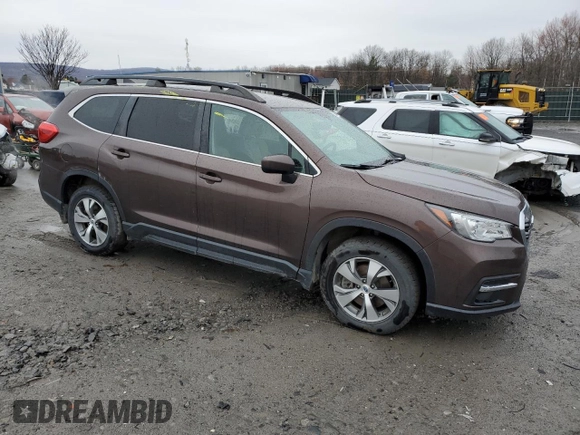 2021 Subaru Ascent Premium with VIN 4S4WMAFDXM3420637, listed as a Copart auction lot 52004385 with 66,517 mi miles and Salvage Title. Bid and sale history available at carsss.com. Image 4.
