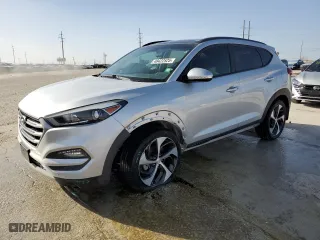 2018 Hyundai Tucson Value with VIN KM8J33A25JU798532, listed as a Copart auction lot 48422525 with 57,294 mi miles and Salvage Title. Bid and sale history available at carsss.com. Image 1.