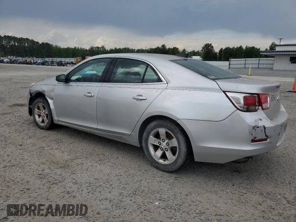 2015 Chevrolet Malibu LS with VIN 1G11A5SLXFF160925, listed as a Copart auction lot 55581815 with 195,777 mi miles and Clean Title. Bid and sale history available at DreamBid. Image 2.