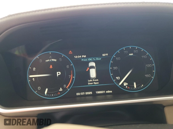 2013 Land Rover Range Rover HSE with VIN SALGS2DF9DA105504, listed as a Copart auction lot 48375135 with 196,931 mi miles and Salvage title. Bid and sale history available at DreamBid. Image 9.