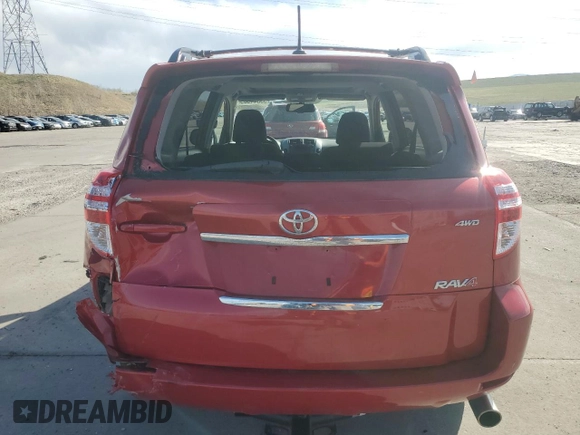 2011 Toyota RAV4 Sport with VIN JTMRK4DV6B5101712, listed as a Copart auction lot 53344565 with 88,441 mi miles and Salvage title. Bid and sale history available at DreamBid. Image 6.