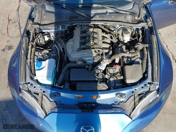 2018 Mazda MX-5 Miata RF Grand Touring with VIN JM1NDAM74J0205068, listed as a IAAI auction lot 41242288 with 42,829 mi miles. Bid and sale history available at carsss.com. Image 10.