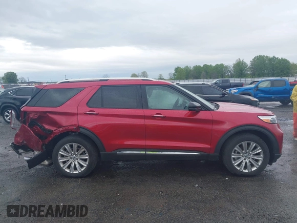 2022 Ford Explorer Limited with VIN 1FMSK8FH8NGB43898, listed as a IAAI auction lot 41934367 with 34,301 mi miles. Bid and sale history available at carsss.com. Image 13.