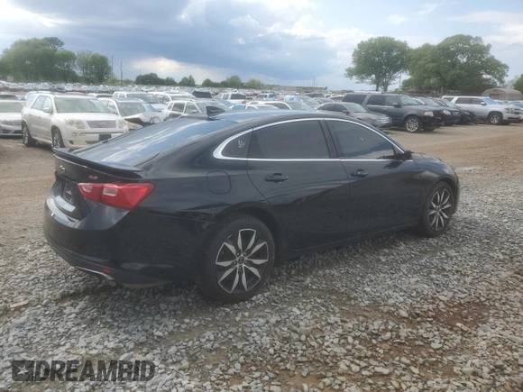 2020 Chevrolet Malibu RS with VIN 1G1ZG5ST8LF098017, listed as a Copart auction lot 52948205 with 139,501 mi miles and Salvage Title. Bid and sale history available at DreamBid. Image 3.