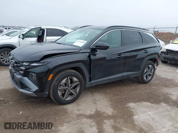 2025 Hyundai Tucson SEL with VIN 5NMJB3DE5SH502169, listed as a IAAI auction lot 41711984 with 2,486 mi miles. Bid and sale history available at carsss.com. Image 19.