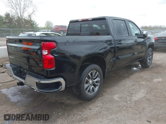 2025 Chevrolet Silverado 1500 LT with VIN 1GCUKDED5SZ111754, listed as a IAAI auction lot 42042118 with 3,815 mi miles and . Bid and sale history available at DreamBid. Image 4.