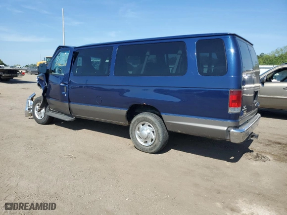 2010 Ford Econoline Wagon XL with VIN 1FBSS3BL7ADA88958, listed as a Copart auction lot 51248804 with 181,873 mi miles and Salvage Title. Bid and sale history available at carsss.com. Image 2.