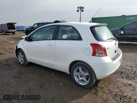 2007 Toyota Yaris with VIN JTDJT903X75096744, listed as a Copart auction lot 46918115 with 216,258 mi miles and Salvage Title. Bid and sale history available at carsss.com. Image 2.
