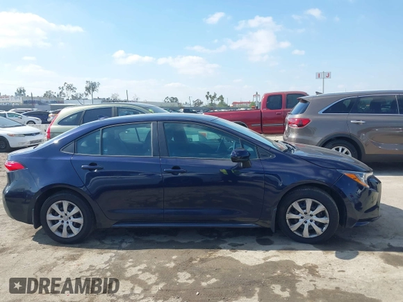 2021 Toyota Corolla LE with VIN 5YFEPMAE3MP271407, listed as a IAAI auction lot 41518631 with 44,855 mi miles and . Bid and sale history available at DreamBid. Image 13.
