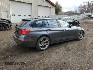 2014 BMW 3 Series 328i xDrive with VIN WBA3G7C53EKN36281, listed as a Copart auction lot 80059184 with 106,087 mi miles and Salvage Title. Bid and sale history available at carsss.com. Image 3.