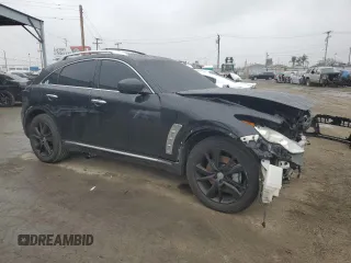 2012 Infiniti FX with VIN JN8AS1MU8CM122012, listed as a Copart auction lot 44778585 with 115,322 mi miles and Salvage title. Bid and sale history available at DreamBid. Image 4.