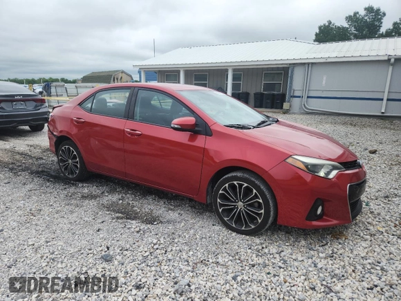 2016 Toyota Corolla L with VIN 5YFBURHE1GP533184, listed as a Copart auction lot 59697975 with 47,820 mi miles and Salvage title. Bid and sale history available at DreamBid. Image 4.