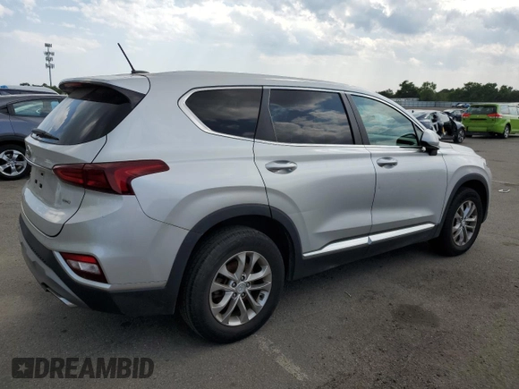 2019 Hyundai Santa Fe SE with VIN 5NMS2CAD8KH054008, listed as a Copart auction lot 65725175 with 84,352 mi miles and Clean title. Bid and sale history available at DreamBid. Image 3.