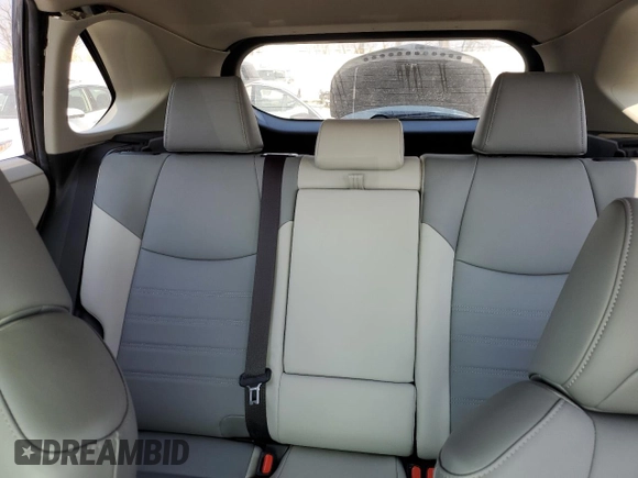 2019 Toyota RAV4 XLE Premium with VIN JTMA1RFV7KD026132, listed as a Copart auction lot 48594395 with 34,671 mi miles and Salvage Title. Bid and sale history available at carsss.com. Image 10.