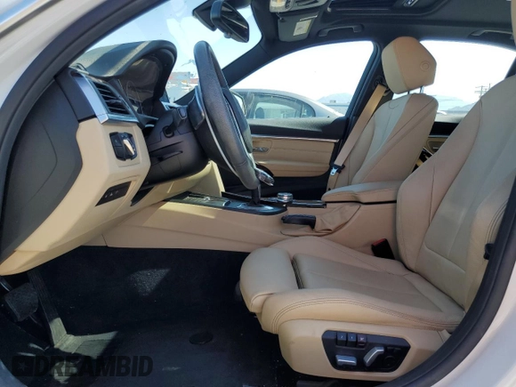 2017 BMW 3 Series 330i with VIN WBA8B9C39HK885321, listed as a Copart auction lot 52543705 with 18,349 mi miles and Salvage Title. Bid and sale history available at carsss.com. Image 7.