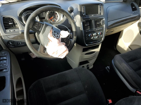 2019 Dodge Grand Caravan SE with VIN 2C4RDGBG7KR501992, listed as a Copart auction lot 45899965 with 0 mi miles and Salvage Title. Bid and sale history available at carsss.com. Image 8.