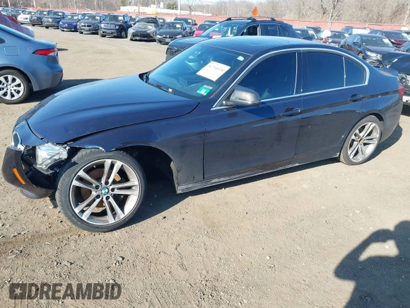 2017 BMW 3 Series 330i xDrive with VIN WBA8D9G39HNU61835, listed as a IAAI auction lot 41764618 with 77,875 mi miles. Bid and sale history available at carsss.com. Image 2.
