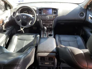 2016 Nissan Pathfinder Platinum with VIN 5N1AR2MM6GC665833, listed as a Copart auction lot 85938184 with 52,671 mi miles and Salvage Title. Bid and sale history available at carsss.com. Image 8.