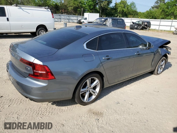2018 Volvo S90 Momentum with VIN LVY982AK4JP015551, listed as a Copart auction lot 49139633 with 87,529 mi miles. Bid and sale history available at carsss.com. Image 3.