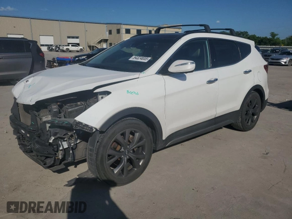 2018 Hyundai Santa Fe Ultimate z VIN 5XYZW4LA6JG566242, wystawiony jako Copart lot #54324655 z przebiegiem 125 543 mil mil oraz Szkoda całkowita • Salvage title. Historia ofert i sprzedaży dostępna na DreamBid. Obrazek 1.