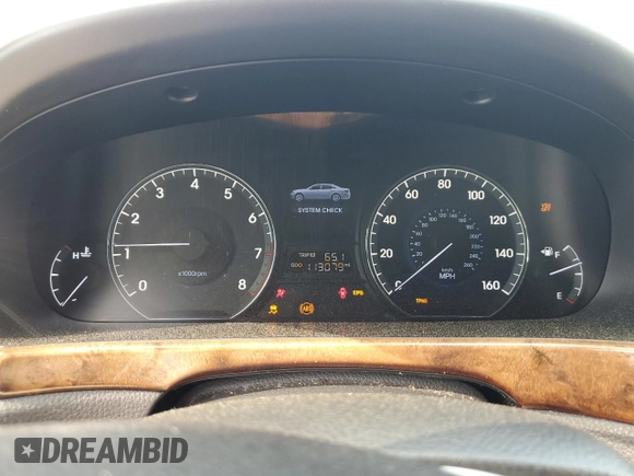 2011 Hyundai Equus Ultimate z VIN KMHGH4JF6BU029267, wystawiony jako Copart lot #48927085 z przebiegiem 113 079 mil mil oraz Szkoda całkowita • Salvage title. Historia ofert i sprzedaży dostępna na DreamBid. Obrazek 9.