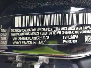 2017 Maserati Levante z VIN ZN661XUA0HX212398, wystawiony jako IAAI lot #42125919 z przebiegiem 54 157 mil mil oraz . Historia ofert i sprzedaży dostępna na DreamBid. Obrazek 9.