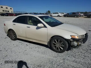 2006 Acura TSX with VIN JH4CL968X6C025404, listed as a Copart auction lot 47410695 with 188,541 mi miles and Salvage Title. Bid and sale history available at carsss.com. Image 4.