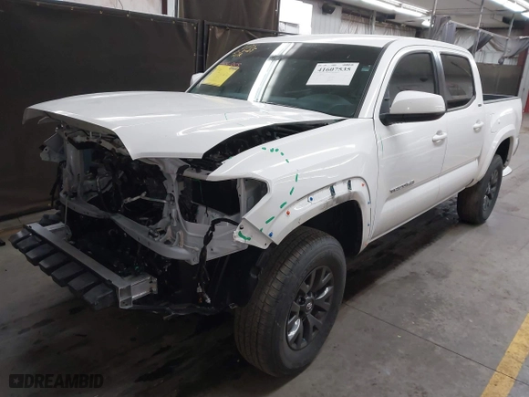 2023 Toyota Tacoma 2WD SR5 with VIN 3TYAZ5CN9PT030723, listed as a IAAI auction lot 41607535 with 40,215 mi miles. Bid and sale history available at carsss.com. Image 18.