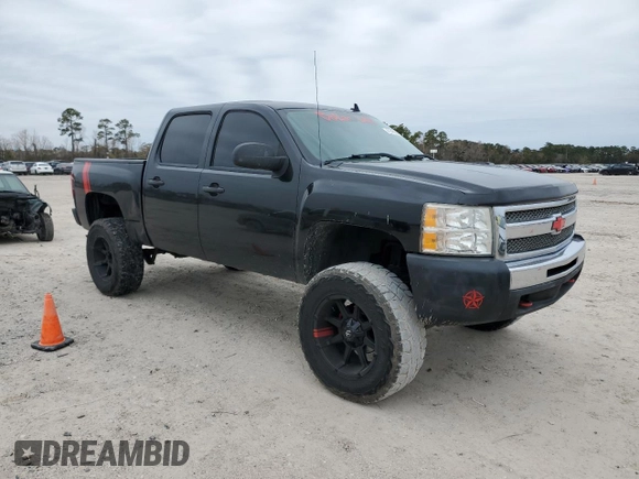 2013 Chevrolet Silverado 1500 LT with VIN 3GCPKSEA5DG292980, listed as a Copart auction lot 41745835 with 177,590 mi miles and Salvage Title. Bid and sale history available at DreamBid. Image 4.