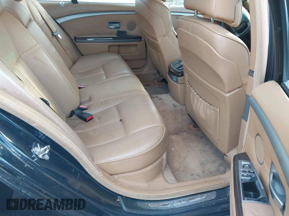 2008 BMW 7 Series 750i with VIN WBAHL83548DT14414, listed as a IAAI auction lot 41385596 with 153,303 mi miles and . Bid and sale history available at DreamBid. Image 8.