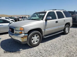 2005 GMC Yukon SLT z VIN 1GKEK13T55J119227, wystawiony jako Copart lot #58480705 z przebiegiem 215 093 mil mil oraz Szkoda całkowita • Salvage title. Historia ofert i sprzedaży dostępna na DreamBid. Obrazek 1.