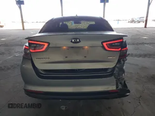2015 Kia Optima Hybrid with VIN KNAGM4AD2F5086495, listed as a Copart auction lot 81162104 with 62,770 mi miles and Salvage Title. Bid and sale history available at carsss.com. Image 6.
