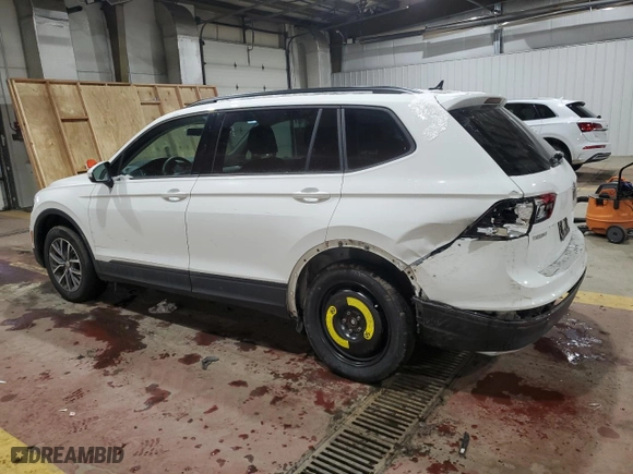 2021 Volkswagen Tiguan S with VIN 3VV0B7AX0MM027976, listed as a Copart auction lot 45965465 with 116,047 mi miles and Salvage Title. Bid and sale history available at carsss.com. Image 2.