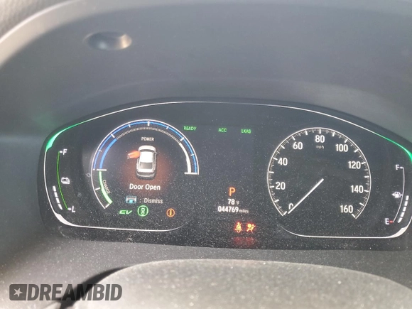 2019 Honda Insight LX with VIN 19XZE4F12KE006778, listed as a Copart auction lot 50945275 with 44,769 mi miles and Salvage Title. Bid and sale history available at carsss.com. Image 9.