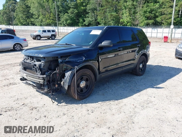 2017 Ford Police Interceptor Utility z VIN 1FM5K8AT9HGC90227, wystawiony jako IAAI lot #42621913 z przebiegiem 144 480 mil mil oraz . Historia ofert i sprzedaży dostępna na DreamBid. Obrazek 18.