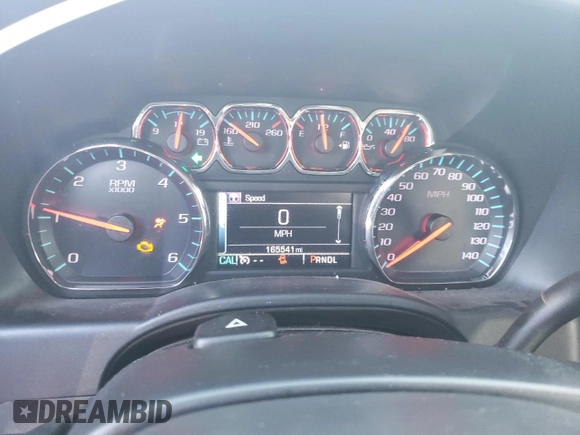 2017 Chevrolet Silverado 1500 LTZ with VIN 3GCPCSEC1HG385533, listed as a Copart auction lot 77846713 with 165,541 mi miles and Clean Title. Bid and sale history available at DreamBid. Image 9.