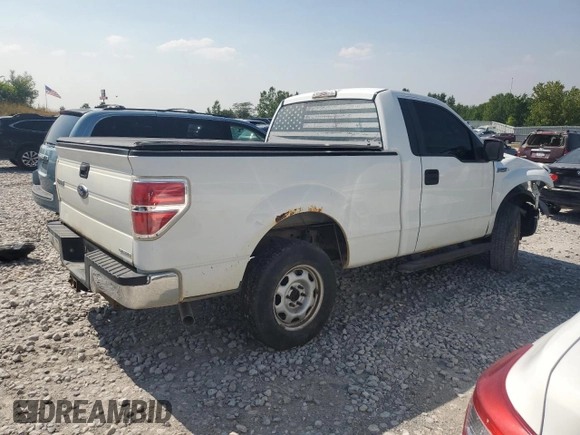 2010 Ford F-150 XL with VIN 1FTMF1EW9AKE05590, listed as a Copart auction lot 64293815 with 133,493 mi miles and Clean title. Bid and sale history available at DreamBid. Image 3.
