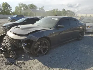 2019 Dodge Charger SRT Hellcat z VIN 2C3CDXL91KH563825, wystawiony jako Copart lot #56418995 z przebiegiem 55 545 mil mil oraz Szkoda całkowita • Salvage title. Historia ofert i sprzedaży dostępna na DreamBid. Obrazek 1.