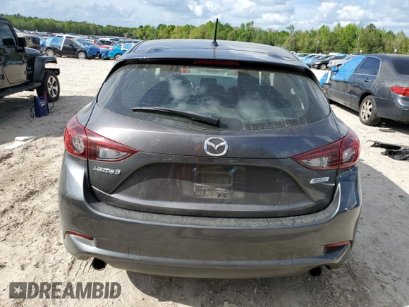 2017 Mazda 3 Touring with VIN 3MZBN1L77HM117864, listed as a Copart auction lot 51895385 with 63,076 mi miles and Salvage Title. Bid and sale history available at carsss.com. Image 6.