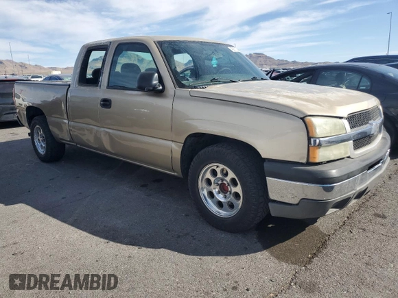 2005 Chevrolet Silverado 1500 Work Truck with VIN 1GCEC19X65Z302995, listed as a Copart auction lot 45987305 with 169,221 mi miles and Salvage Title. Bid and sale history available at DreamBid. Image 4.