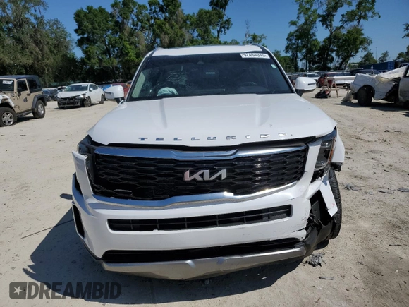 2022 Kia Telluride S with VIN 5XYP6DHC3NG241541, listed as a Copart auction lot 52464045 with 95,210 mi miles and Salvage title. Bid and sale history available at DreamBid. Image 5.