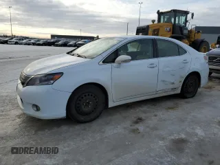 2010 Lexus HS 250h with VIN JTHBB1BA4A2004412, listed as a Copart auction lot 46927045 with 289,858 mi miles and Salvage Title. Bid and sale history available at DreamBid. Image 1.