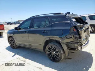 2022 GMC Terrain SLT with VIN 3GKALPEVXNL280050, listed as a Copart auction lot 57501625 with 61,113 mi miles and Salvage title. Bid and sale history available at DreamBid. Image 2.