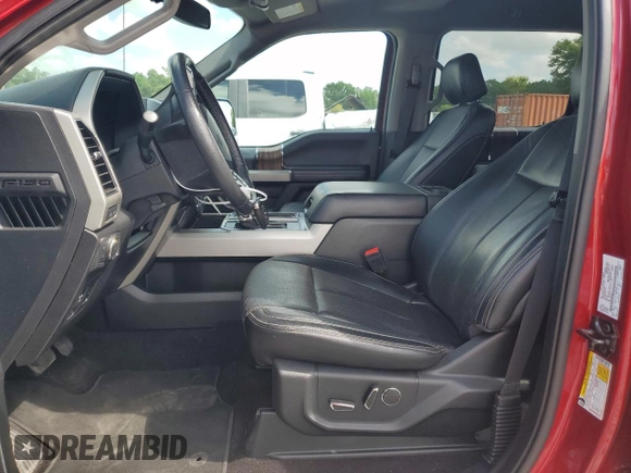 2018 Ford F-150 XL with VIN 1FTEW1EP5JFD21465, listed as a Copart auction lot 51639225 with 157,083 mi miles and Salvage title. Bid and sale history available at DreamBid. Image 7.