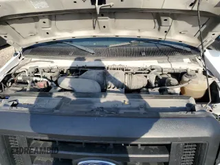 2012 Ford Econoline Cargo Commercial with VIN 1FTNE2EL0CDB33215, listed as a Copart auction lot 63120784 with 258,466 mi miles and Salvage title. Bid and sale history available at DreamBid. Image 12.