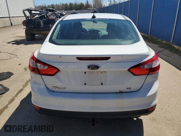 2012 Ford Focus SE with VIN 1FAHP3F21CL124053, listed as a Copart auction lot 55302215 with 258,399 mi miles and Clean Title. Bid and sale history available at DreamBid. Image 6.