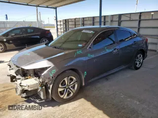 2017 Honda Civic LX z VIN 19XFC2F55HE213416, wystawiony jako Copart lot #59497205 z przebiegiem 92 933 mil mil oraz Szkoda całkowita • Salvage title. Historia ofert i sprzedaży dostępna na DreamBid. Obrazek 1.