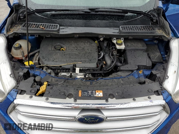 2017 Ford Escape SE with VIN 1FMCU0GD4HUA76377, listed as a Copart auction lot 52024295 with 162,114 mi miles and Salvage Title. Bid and sale history available at carsss.com. Image 12.
