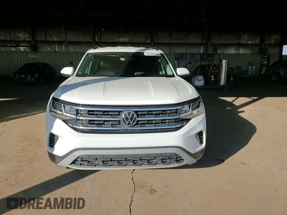 2021 Volkswagen Atlas SE with VIN 1V2DP2CA8MC501136, listed as a Copart auction lot 82998394 with 79,465 mi miles and Salvage title. Bid and sale history available at DreamBid. Image 12.