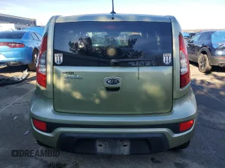 2012 Kia Soul + with VIN KNDJT2A68C7375009, listed as a Copart auction lot 47223845 with 124,884 mi miles and Salvage Title. Bid and sale history available at carsss.com. Image 6.
